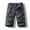 Shorts-Dark Gray, variant on LEKWK Plus size Mens Cargo Shorts Loose Fit Multi-Pocket Utility Shorts Cargo Durable Cotton Fabric Outdoor Hiking Work Casual Daily Outfits