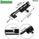 thumbnail image 3 of Heavy Duty Slide Gate Latch Bolt Safety Door Lock With Padlock Hole, 304 Stainless Steel Matte Black, 6 Inch 160mm Length, 14mm Dia. (8 Inch (200mm), 3 of 5