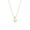 Gold Letter H, variant on PAURO Initial Necklaces for Women A-Z Pendant Gold Plated Stainless Steel Dainty Personalized Statement Delicate Alphabet Snake Chain Small Elegant Letter Jewelry Gold Letter K