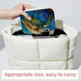 thumbnail image 6 of Sea Turtle Velvet Portable Jewelry Stand with Removable Compartment - Organizer Box, Necklace Holder, Jewelry Display - Gift, 6 of 7