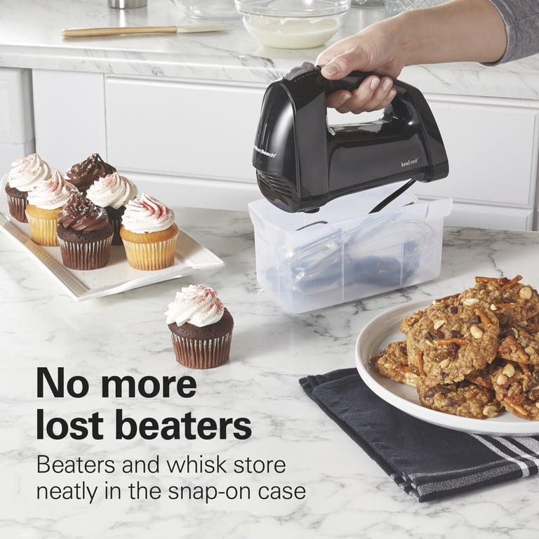 Hamilton Beach Electric Hand Mixer with QuickBurst, 6-Speed Corded