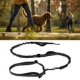thumbnail image 1 of Slip  Dog Leash Heavy Duty Bungee Dog Shock Absorbing Elastic Dog Leash Rope With 2 Padded Handles For Large Dogs Walking Training  Leashes For Dog, 1 of 8