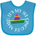 thumbnail image 3 of Inktastic 1st Cinco De Mayo Fiesta Sombrero Boys or Girls Baby Bib, 3 of 4