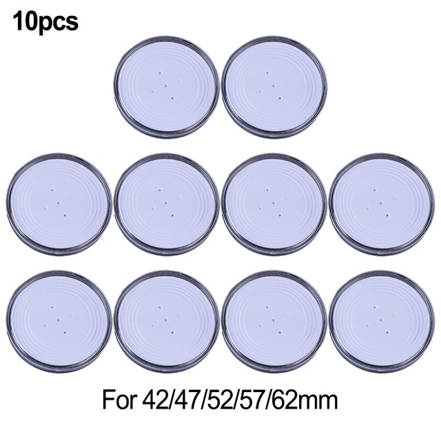 10pcs 70mm Transparent Plastic Coin Holder Coin Collecting Box Case Capsule