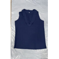 thumbnail image 2 of Women's Cotton Linen Halter Tank Tops V Neck Sleeveless Boho Gauze Shirts Flowy Lightweight Casual Summer Beach Coastal Outfits Going Out Blouses Tops, 2 of 3