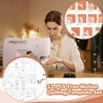 thumbnail image 6 of 11PCS Acrylic Sewing Template, DIY Quilting Transparent Ruler Sewing Accessories for Domestic Machine for for Clothing and Cloth Craft for Quilting Projects, 6 of 10