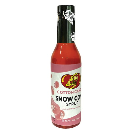 (BBD: 05/06/2023) Jelly Belly Snow Cone Syrup  Cotton Candy  12.7 fl oz.