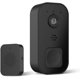 thumbnail image 1 of Cámara de campana inalámbrica WiFi, campana de video de seguridad inteligente, campana de intercomunicación HD, campana recargable del hogar con máquina interna Ding-dong (negro), 1 of 9