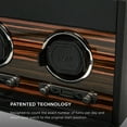 thumbnail image 2 of WOLF 457356 Montres Triples Roadster avec Couverture et Rangement, Noir, 2 of 5