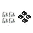 thumbnail image 2 of Xingzhi 4 Pieces Truck Cap Topper Clamp Shell Mounting Removable Metal Clamping Tool Safety Professional Upgrade Accessory Black, 2 of 6