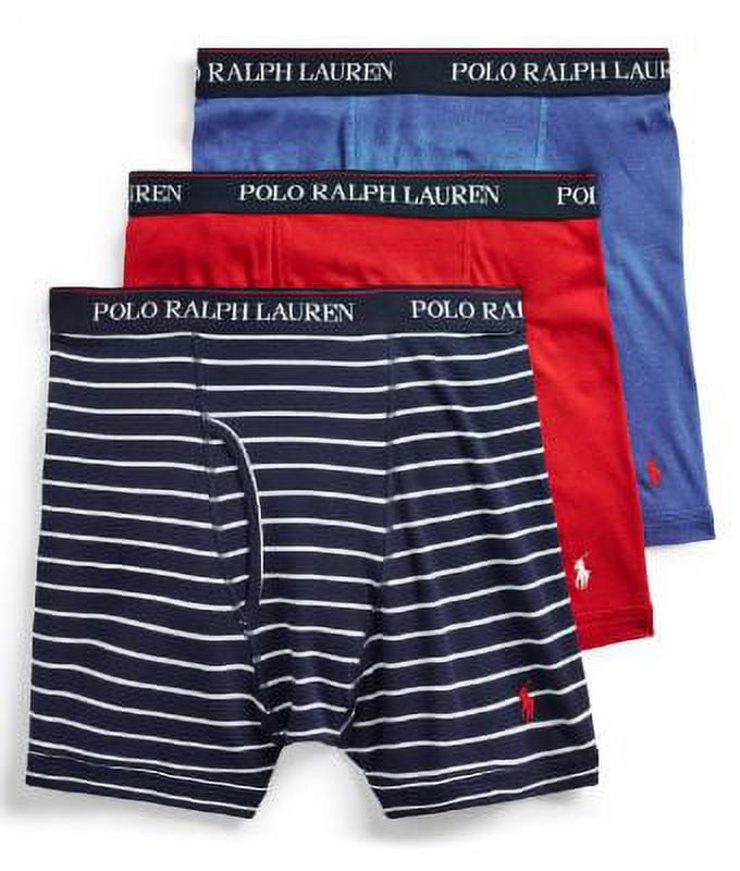 Polo Ralph Lauren Boxer Briefs Men's 3-Pack Cotton Classic Fit Underwear  LCBB 