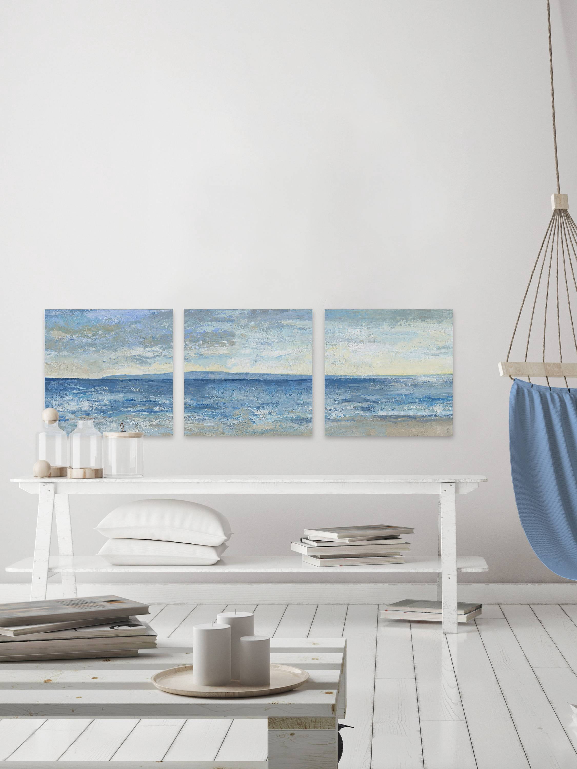 Marmont Hill Beach Escape II Triptych