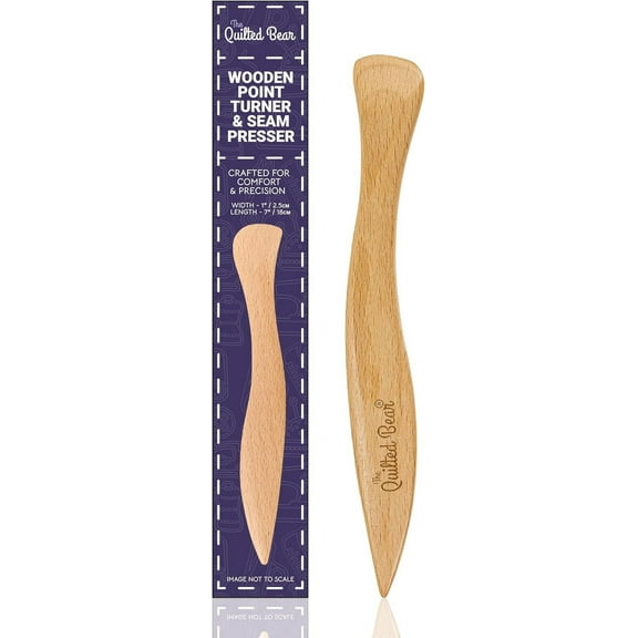 The Quilted Bear Wooden Point Turner & Seam Presser