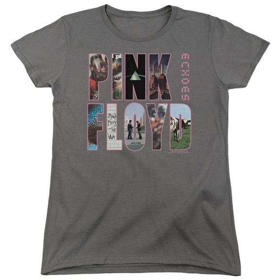 Pink Floyd Cover Women's T-Shirt Charcoal