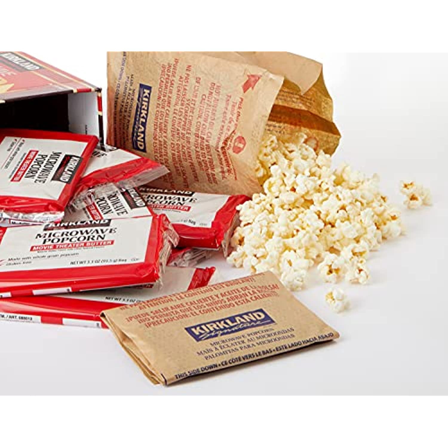 KKS Microwave Popcorn, 3.3 Oz, 44 Count