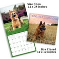 thumbnail image 6 of 2025-2026 Wall Calendar,GERMAN SHEPHERD Wall Calendar, 12" x 24" Open,Family Planner Calendar Organizer with GERMAN SHEPHERD Images, for Dogs Lovers, 6 of 6
