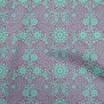 thumbnail image 1 of oneOone Cotton Silk Purple Fabric Asian Block Sewing Craft Projects Fabric Prints By Yard 42 Inch Wide, 1 of 4