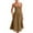 Brown, variant on Efsteb Sleeveless Casual Summer Dresses for Women Lace Up Back Corset Dress Spaghetti Strap Pleated A-Line Midi Dresses (Brown,XXL)