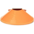 thumbnail image 2 of Champion Sports Flexible Saucer Field Cone for Sports and Athletics, Pack of 4, Orange - 9.5", 9.5 Inch Diameter, 2 of 7