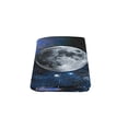 thumbnail image 3 of CADecor Moon Blanket Fleece Throw Blanket for Sofa or Bed 58x80 inches, 3 of 3