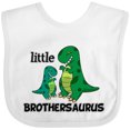 thumbnail image 3 of Inktastic Little Brothersaurus Boys Baby Bib, 3 of 4