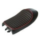 thumbnail image 2 of Motocicleta Moto Vintage -Rennfahrer Cojines de asiento negros con, 2 of 3