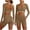 Khaki, variant on Workout 2 Piece Sets for Women Panel Long Sleeve Halter Crop Top and Butt-lifting Shorts Outfits Slim Quick Dry Sport Sets