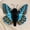 Blue, variant on Realistic Butterfly Plush Doll - Simulated Butterfly Stuffed Animal Toy for Sofa Bedroom Decor Gift