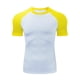 thumbnail image 2 of Ceisia Men's Compression Raglan Sleeve T-Shirt High Elastic Quick Dry Athletic Crew Neck Top Gift, 2 of 5