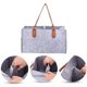 thumbnail image 4 of Organizador de almacenamiento plegable BANYUO de fieltro color gris Tamaño 33x22x18 cm, 4 of 4