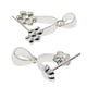 thumbnail image 1 of 2 uds., Collar con colgante de margarita de plata, , , conector de cierre, manualidades DIY, 1 of 9