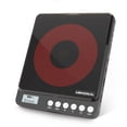thumbnail image 1 of Reproductor de CD portátil MONODEAL recargable con altavoces negros, 1 of 6
