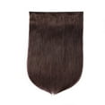 thumbnail image 3 of MY-LADY Extra Thick Clip in 100% Remy Human Hair Extension Double Weft Full Head Natural Hairpiece 110-170g #02 Dark Brown 18inch, 3 of 10
