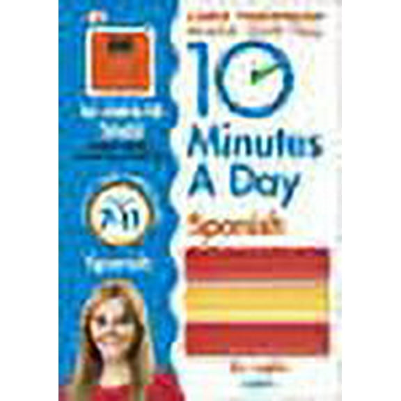 10 Minutes A Day Spanish, Ages 7-11 (Key Stage 2) Carol Vorderman (Paperback)