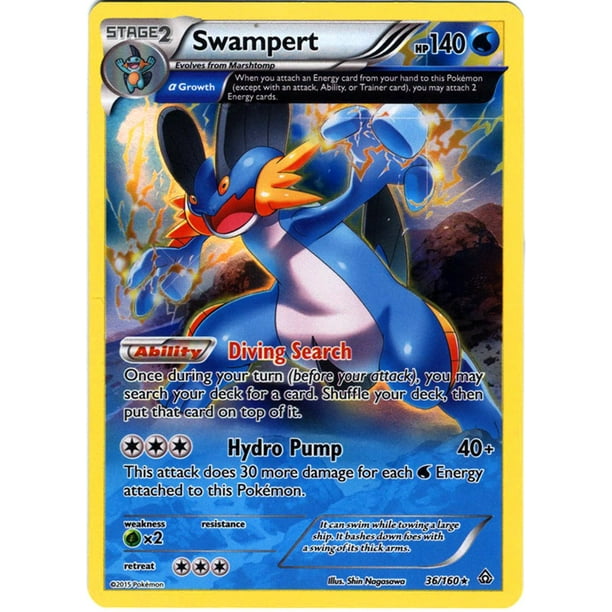 Pokemon Primal Clash Swampert 36 Walmart Com
