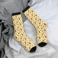 thumbnail image 5 of Rateoe Tropical Fruits for Women Casual Calf Socks - Cute Crew Socks - Thin Soft Above Ankle Socks Size 5-11, 5 of 6
