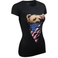 thumbnail image 2 of ShirtBANC California Bandana Bear Womens Shirts, 2 of 2