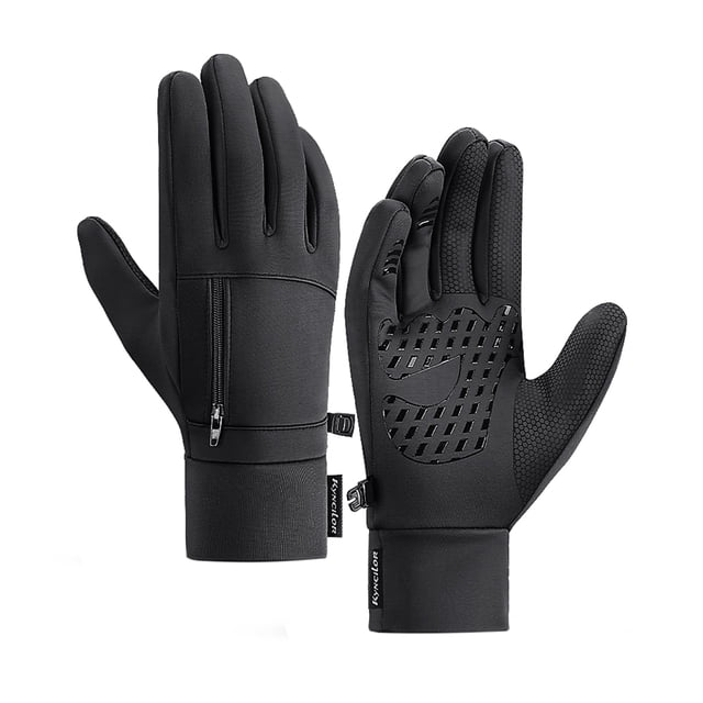 Guantes de exterior Hombres Guantes impermeables de invierno Bolsillo con pantalla táctil Guantes de Tomshoo Guantes de exterior