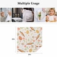 thumbnail image 5 of Easter Eggs Cloth Napkins, Carrots Spring Daisy Botanical Rustic Vintage Washable and Reusable Dinner Napkins Set of 2, Table Napkin for Kitchen Party Birthday Wedding Hotel Housewarming 20"x20", 5 of 9