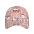 thumbnail image 2 of Haiem Girl Rabbit Baseball Cap Dad Hat Cotton Soft Adjustable Fashion Hats for Men Women Unisex Style Headwear, 2 of 9