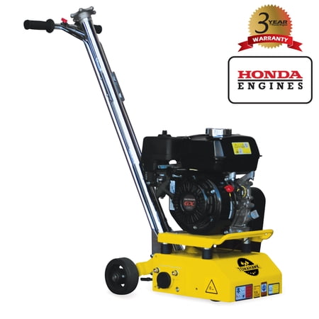 UPC: 0853193007239 | TOMAHAWK 8 in. Gas Concrete Scarifier Planer Grinder with 5.5 HP Honda Engine OSHA Compliant