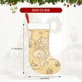 thumbnail image 4 of Honeii World Map for Christmas Stocking,Large Xmas Stocking,Holiday and Family Stocking for Fireplace Christmas Holiday Party Decoration, 4 of 7