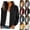 Black, variant on Women Casual Jacket Lightweight Long Sleeve Bomber Jackets Zip Up Coat 2026 Fall Trendy Work Clothes with Pockets White L