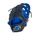 thumbnail image 3 of SSK Z5 Craftsman 12.75" Outfield Baseball Glove Z5-1275BLKRYL3, 3 of 5