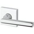 thumbnail image 1 of Baldwin EN.TUB.CSR.260 Entry Tube Lever & Contemporary Square Rose, Bright Chrome, 1 of 1
