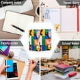 thumbnail image 6 of FORMRS 1-Subject Spiral Notebook 8" x 5" College Ruled 60 Refillable Sheet A5 Hard Cover, 2 Pack, Abstract Plants, 6 of 7