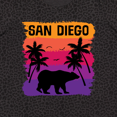 thumbnail image 4 of Inktastic San Diego California Sunset Women's Plus Size T-Shirt, 4 of 5