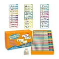 thumbnail image 1 of MKHSQHDG Today's Deals 30 Read and Rhyme Flip Books Word Families Flash Cards Vocabulary Flash Cards Educational Reading Games, 1 of 2