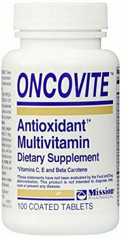 Oncovite Vitamin C Antioxidant Multivitamin Dietary Supplement 100ct 6-Pack