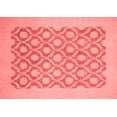 thumbnail image 1 of Ahgly Company Machine Washable Indoor Rectangle Oriental Red Traditional Area Rugs, 7' x 9', 1 of 4